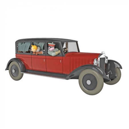 Tintin Transport Model car: the Mercedes Guépéou Soviets Nº55 1/24 (Moulinsart 29955)