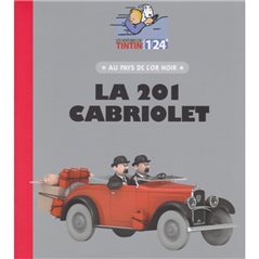 Tim und Struppi Automodell: 201 convertible Nº56 1/24 (Moulinsart 29956)