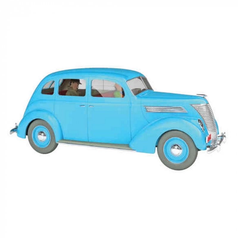 Tintin Transport Model car: Marc Charlet's Taxi Nº58  1/24 (Moulinsart 29958)