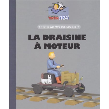 Tintin Transport Model car: the draisine engine Land of the Soviets Nº59 1/24 (Moulinsart 29959)