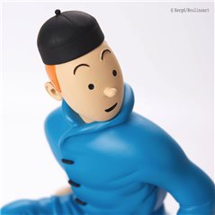 Figurine Tintin comes out of Vase