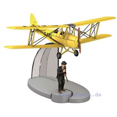 Tim und Struppi Flugzeugmodell: Schultze