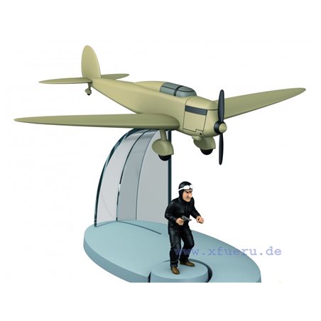 Tim und Struppi Flugzeugmodell: Bandit