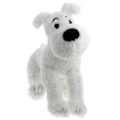 Tintin Soft Cuddly Toy: Snowy in gift box, 37cm (Moulinsart 35132)