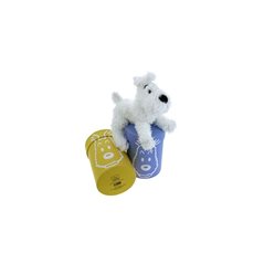 Tintin Soft Cuddly Toy: Snowy in gift box, 20cm (Moulinsart 35137)