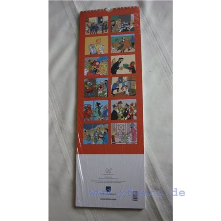 Tim und Struppi Kalender: Geburtstagskalender (Moulinsart 24333)
