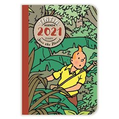 Tintin Pocket diary agenda 2021 Save the Planet, 9x16cm (Moulinsart 24446)