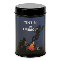 Tim und Struppi Kaffee Dose: Tim in Amerika mit 250 g Bio Kaffee (Moulinsart 17006)