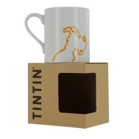 Tintin Mugs: Porcelain mug Snowy Portrait (Moulinsart 47979)