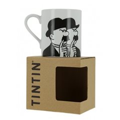 Tim und Struppi Tasse: Schulze & Schultze Portrait Porzellan Tasse für Kaffe & Tee (Moulinsart 47981)