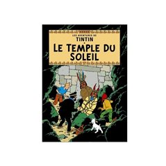 Postcard Tintin Album: Le temple du soleil, 15x10cm (Moulinsart 30082)