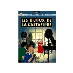 Postcard Tintin Album: Les bijoux de la Castafiore, 15x10cm (Moulinsart 30089)