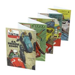 Set of 20 Jean Graton Cover Postcards from The Journal of Tintin (Moulinsart 31307)