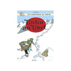 Tim und Struppi Postkarte: Tintin au Tibet, 15x10cm (Moulinsart 30088)