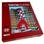 Tintin Puzzle: The Lunar Rocket take off with poster 50x67cm (Moulinsart 81549)