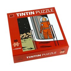 Tintin Puzzle: Lune Porte, 30 Pieces