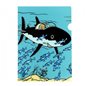 A4 Plastic Folder The Adventures of Tintin - The underwater shark  (Moulinsart 15136)