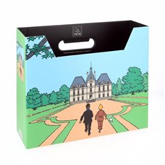 Tim und Struppi Aufbewahrungs- Box (Ordner) Schloß Mühlenhof, A4 (Moulinsart 54370)