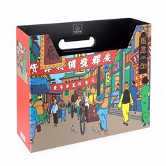 Storage- Box (folder) Shanghai, A4 from The Adventures of Tintin -  (Moulinsart 54371)