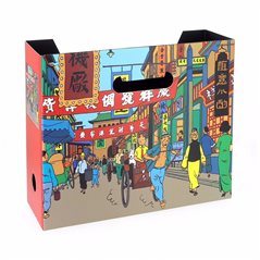 Storage- Box (folder) Shanghai, A4 from The Adventures of Tintin -  (Moulinsart 54371)
