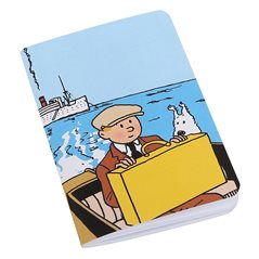 Notebook Tintin The Broken Ear 8,5x12,5 cm - The Adventures of Tintin (Moulinsart 54376)