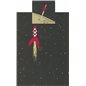 Tintin Duvet Cover+Pillowcase Tintin The Moon Rocket (Moulinsart 130340) Tintin Duvet Cover+Pillowcase Tintin The Moon Rocket (Moulinsart 130340)