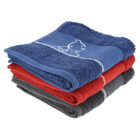 Tintin Bath towel 70x130cm, in different colors (Moulinsart 130334-130336) 