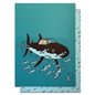 Tintin Duvet Cover and Pillowcase Tintin The Submarine Shark (Moulinsart 130328) Tintin Duvet Cover and Pillowcase Tintin The Submarine Shark (Moulinsart 130328)