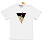 Tintin T-Shirt The lunar rocket in white, Size S-XL (Moulinsart 874) Tintin T-Shirt The lunar rocket in white, Size S-XL (Moulinsart 874)