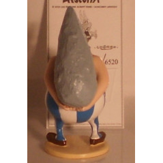 Asterix & Obelix Figur: Metallfigur Obelix mit Hinkelstein (Pixi 6520)