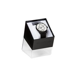 Tim und Struppi Uhr: Leder Armbanduhr, Classic Größe L (Moulinsart 82439)