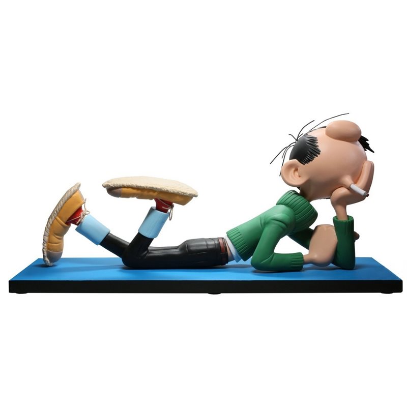 Gaston Lagaffe Statue Resin: Gaston Lagaffe with Cigarette, resin (Pronea) Gaston Lagaffe Statue Resin: Gaston Lagaffe with Cigarette, resin (Pronea)