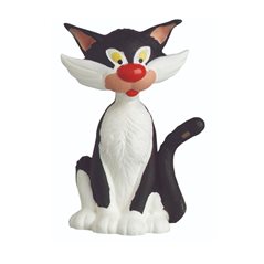 Gaston Lagaffe Statue: Gastons Cat 6cm (Plastoy 62103)