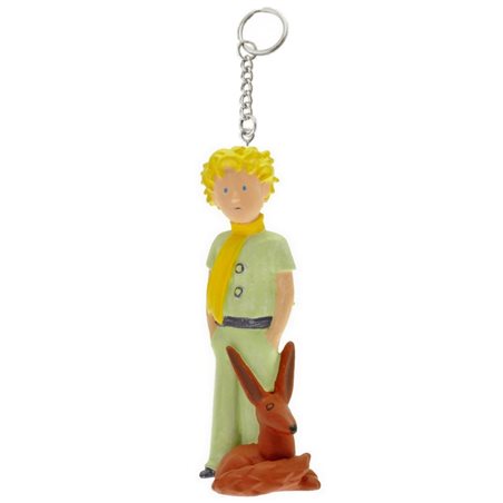 Keychain  The Little Prince with the fox, 7 cm (Plastoy 61027)