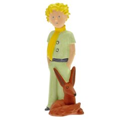 Figur Der kleine Prinz mit Fuchs, 7 cm (Plastoy 61030)