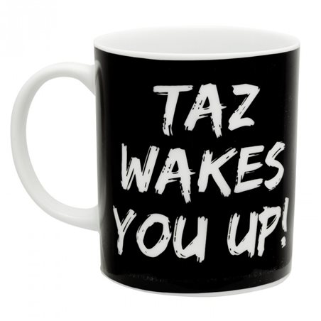Looney Tunes Becher Tasse Taz Wakes You Up, Porzellan, 320 ml