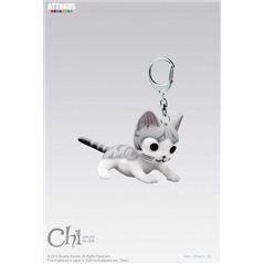 Keychain Chi cat sharpening claws