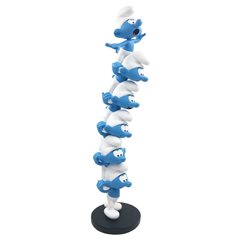 Smurf Statue Resin: The column of the Smurfs (Plastoy 187), 50 cm