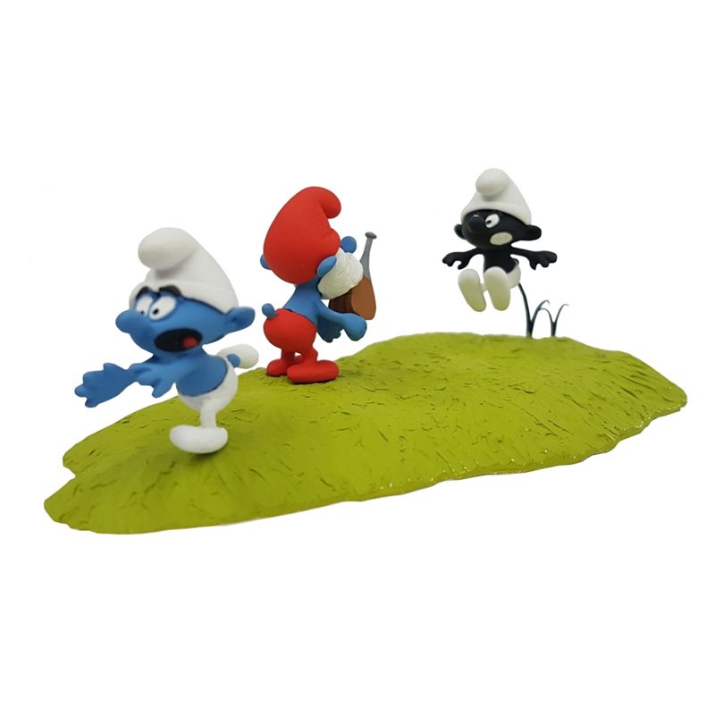 Smurf Statue Resin: the Black Smurf Hunting (Fariboles ATAXFAR001) Smurf Statue Resin: the Black Smurf Hunting (Fariboles ATAXFAR001)
