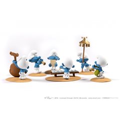Smurfs Statue Resin: Collectible Scene The Smurfs Orchestra Part 2 (Fariboles ORC2) 