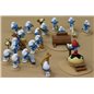 Smurfs Statue Resin: Collectible Scene The entire Smurfs Orchestra (Fariboles ORC1, ORC2 & ORC3) 