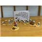 Smurfs Statue Resin: Collectible Scene The entire Smurfs Orchestra (Fariboles ORC1, ORC2 & ORC3) 