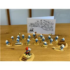 Smurfs Statue Resin: Collectible Scene The entire Smurfs Orchestra (Fariboles ORC1, ORC2 & ORC3) 