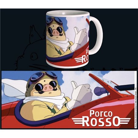 Tasse Studio Ghibli: Porco Rosso, 340ml (SMUGGH06)