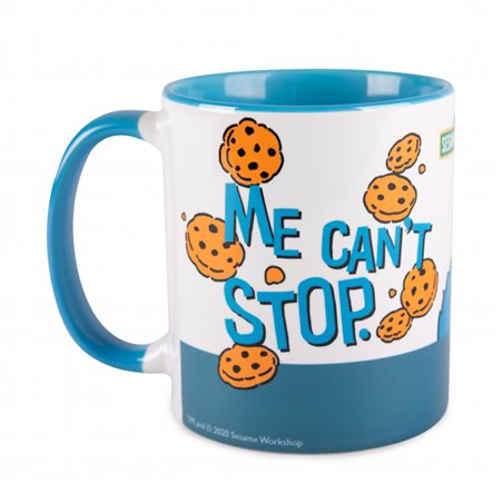 Sesame Street mug Cookie Monster Me Can´t Stop, 320 ml