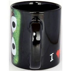 Mug Oscar "I love trash!"