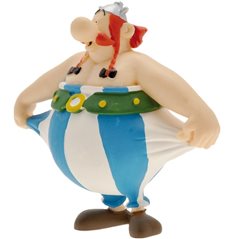 Figur Obelix mit leeren Hosentaschen