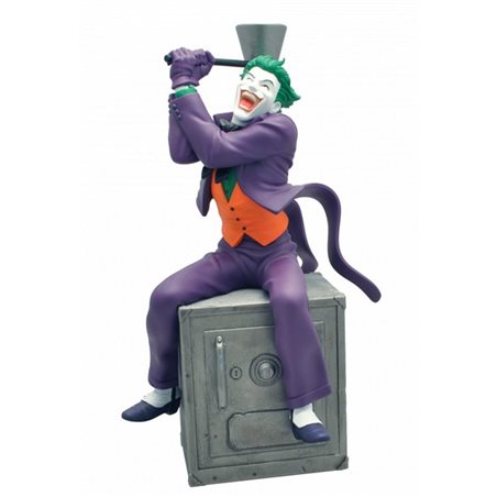 DC Comics Moneybank Joker on Safe, 28cm (Plastoy 80059)
