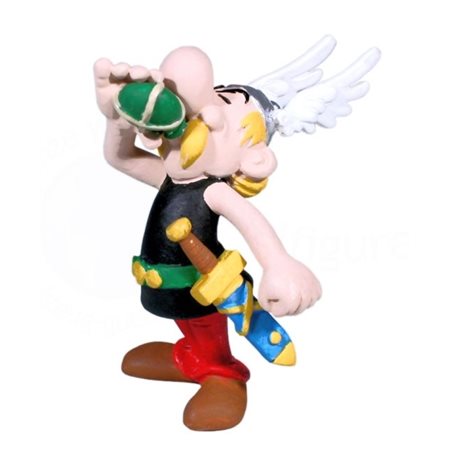 Asterix & Obelix Figur: Asterix mit Zaubertrank (Plastoy)