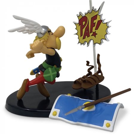 Asterix & Obelix Figur: Asterix mit Römer PAF! (Plastoy 40100) 